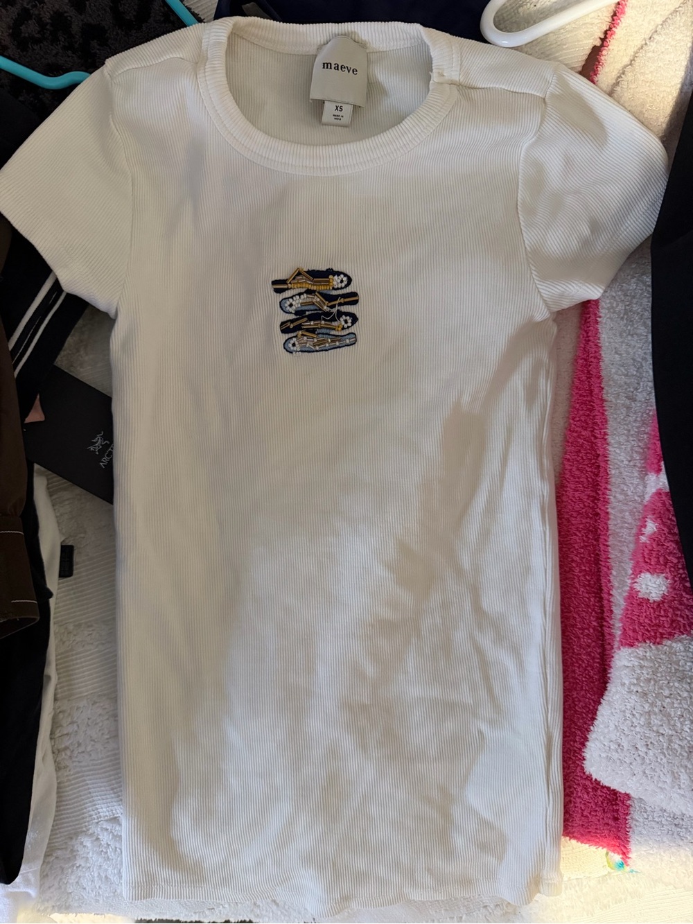 Maeve Sardine Beaded Top